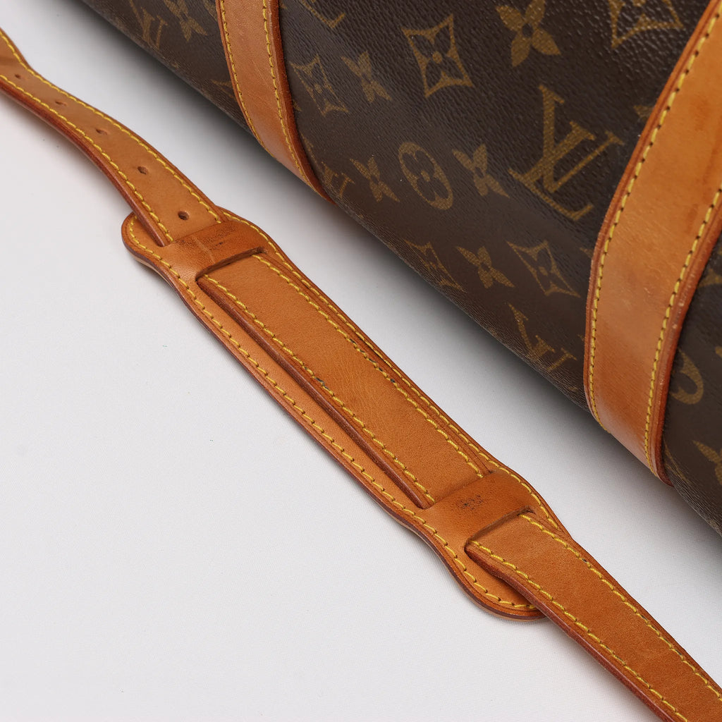 Louis Vuitton Keepall Bandoulière 50 Monogram Canvas Travel Bag in Brown M41416