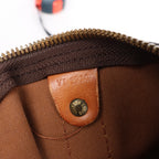 Louis Vuitton Keepall Bandoulière 50 Monogram Canvas Travel Bag in Brown M41416