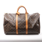 Louis Vuitton Keepall Bandoulière 50 Monogram Canvas Travel Bag in Brown M41416