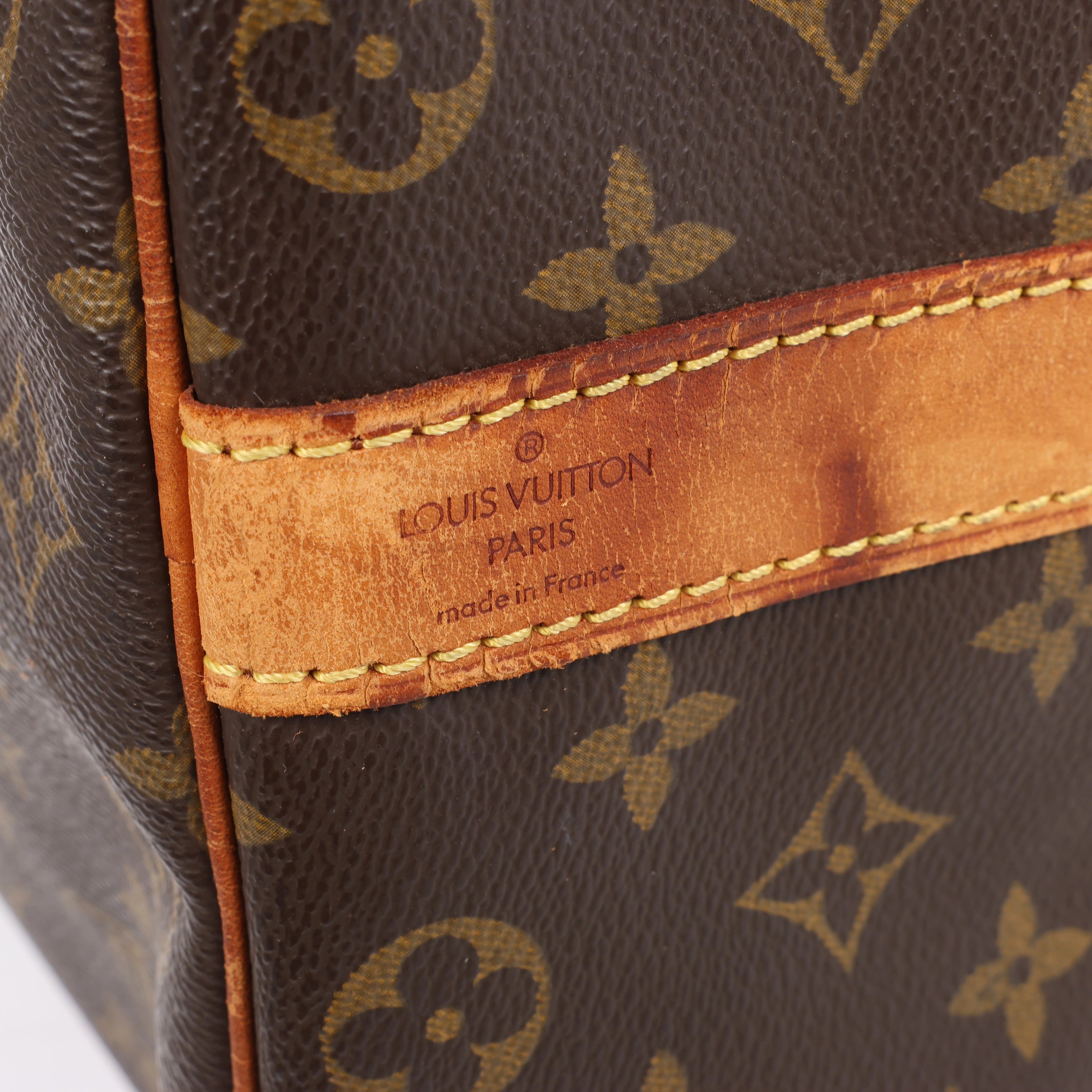 Louis Vuitton Keepall Bandoulière 50 Monogram Canvas Travel Bag in Brown M41416