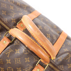 Louis Vuitton Keepall Bandoulière 50 Monogram Canvas Travel Bag in Brown M41416