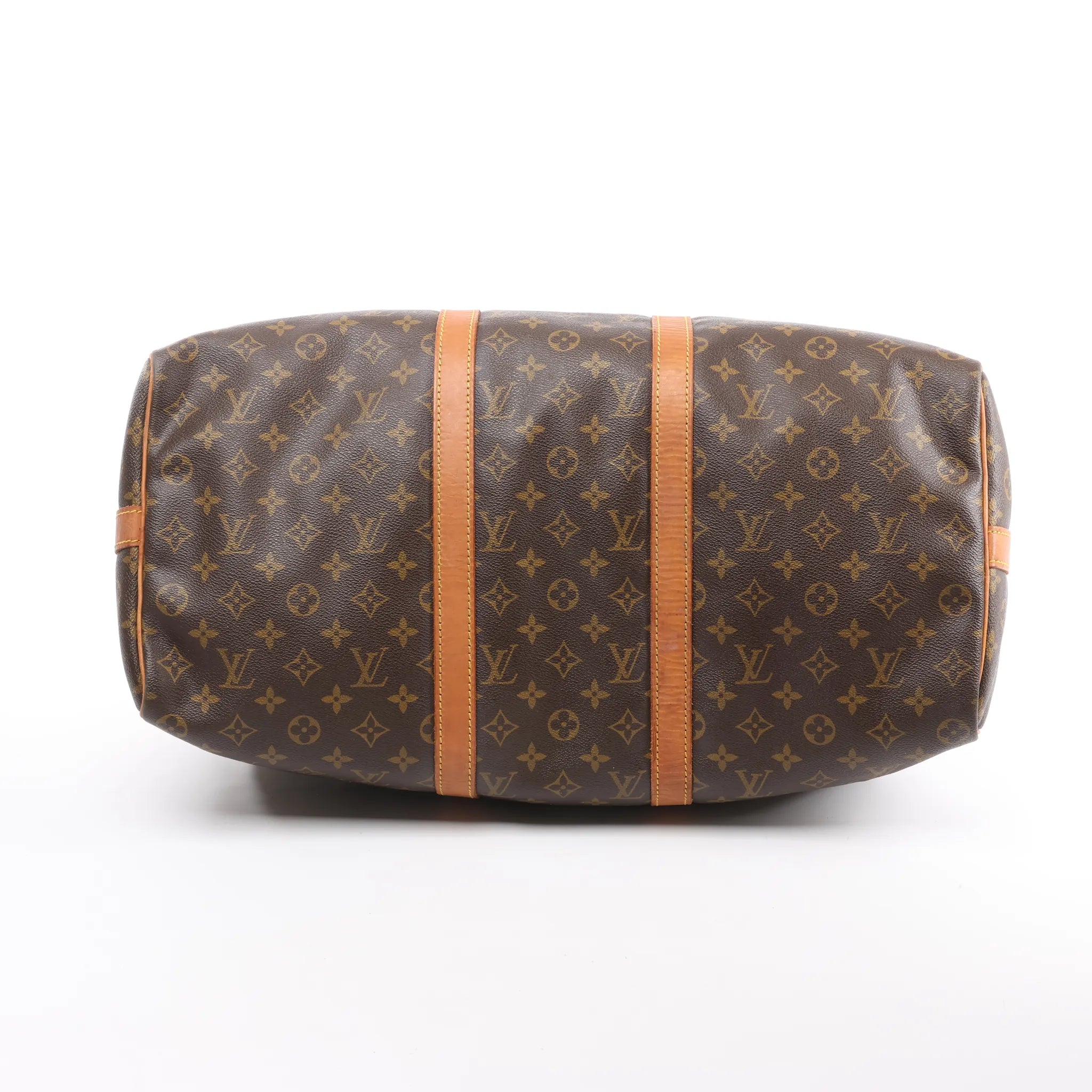 Louis Vuitton Keepall Bandoulière 50 Monogram Canvas Travel Bag in Brown M41416