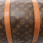 Louis Vuitton Keepall Bandoulière 50 Monogram Canvas Travel Bag in Brown M41416