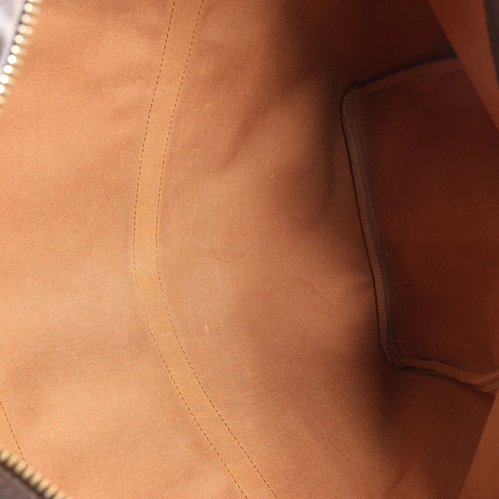 Louis Vuitton Keepall Bandoulière 50 Monogram Canvas Travel Bag in Brown M41416