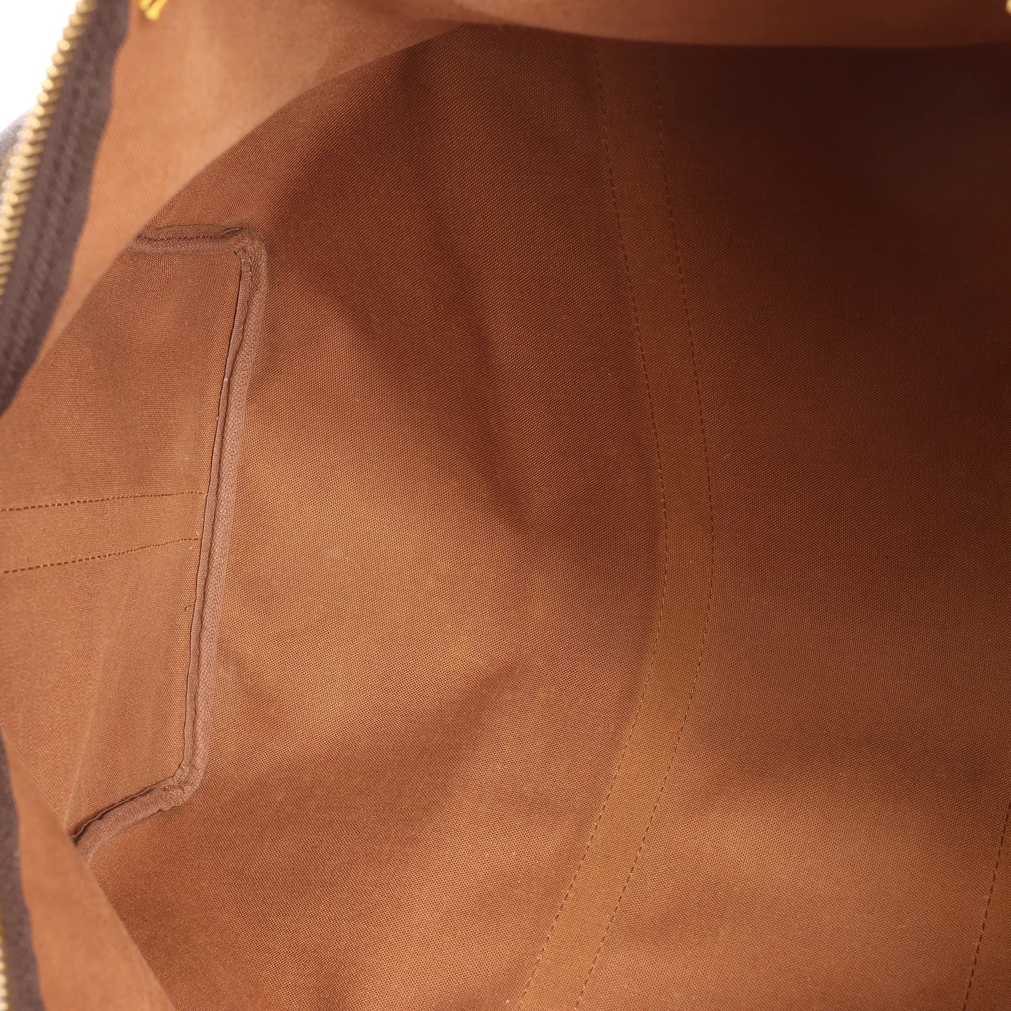 Louis Vuitton Keepall Bandoulière 50 Monogram Canvas Travel Bag in Brown M41416