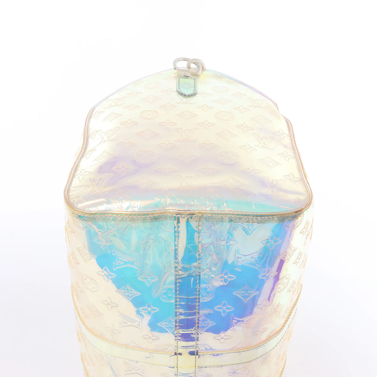 Louis Vuitton Keepall Bandoulière 50 Monogram Prism Travel Bag in Multicolor M53271