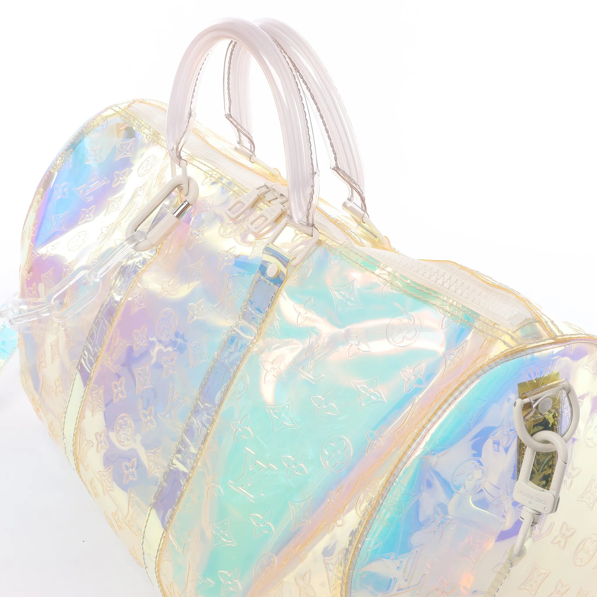 Louis Vuitton Keepall Bandoulière 50 Monogram Prism Bolsa de Viaje Multicolor M53271