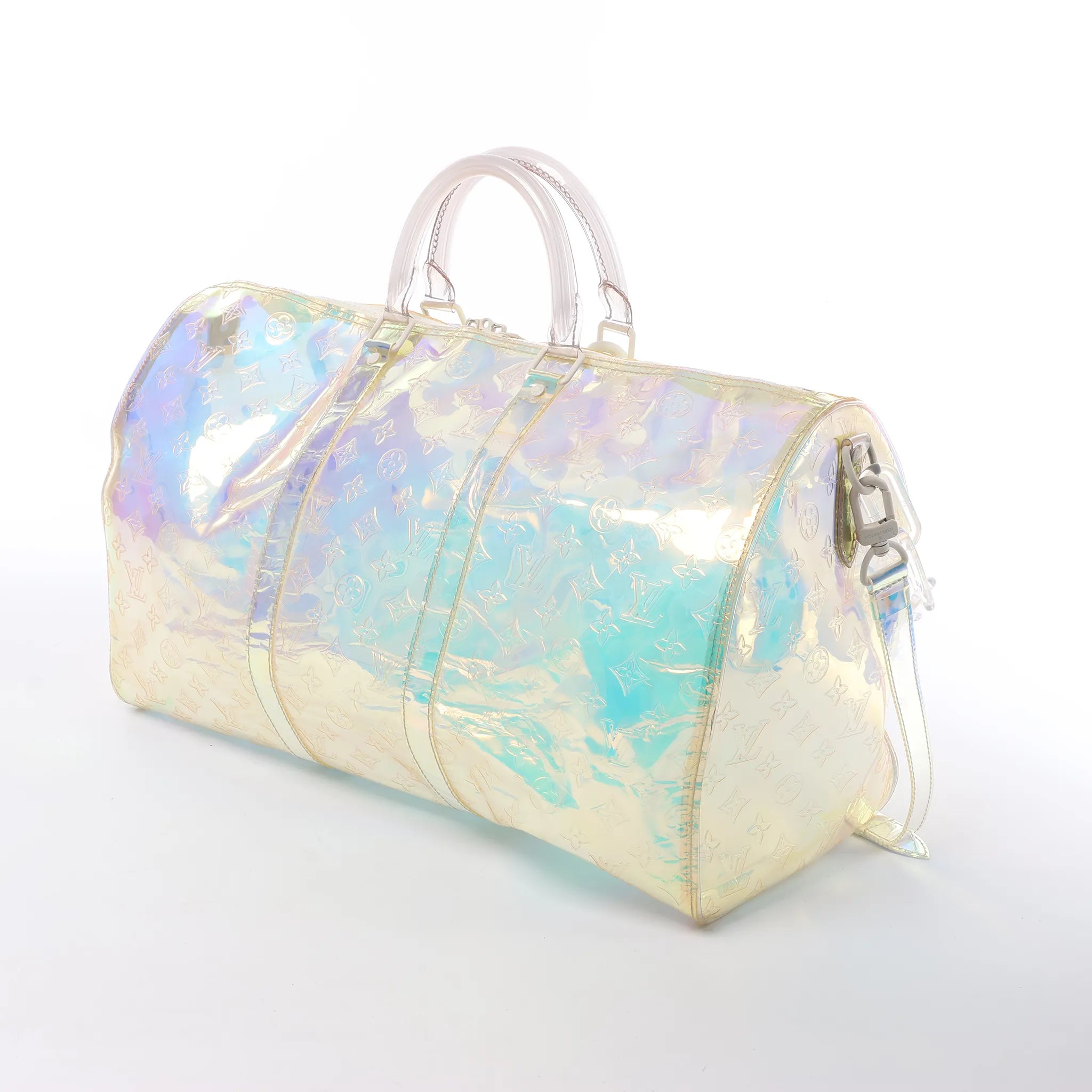 Louis Vuitton Keepall Bandoulière 50 Monogram Prism Bolsa de Viaje Multicolor M53271