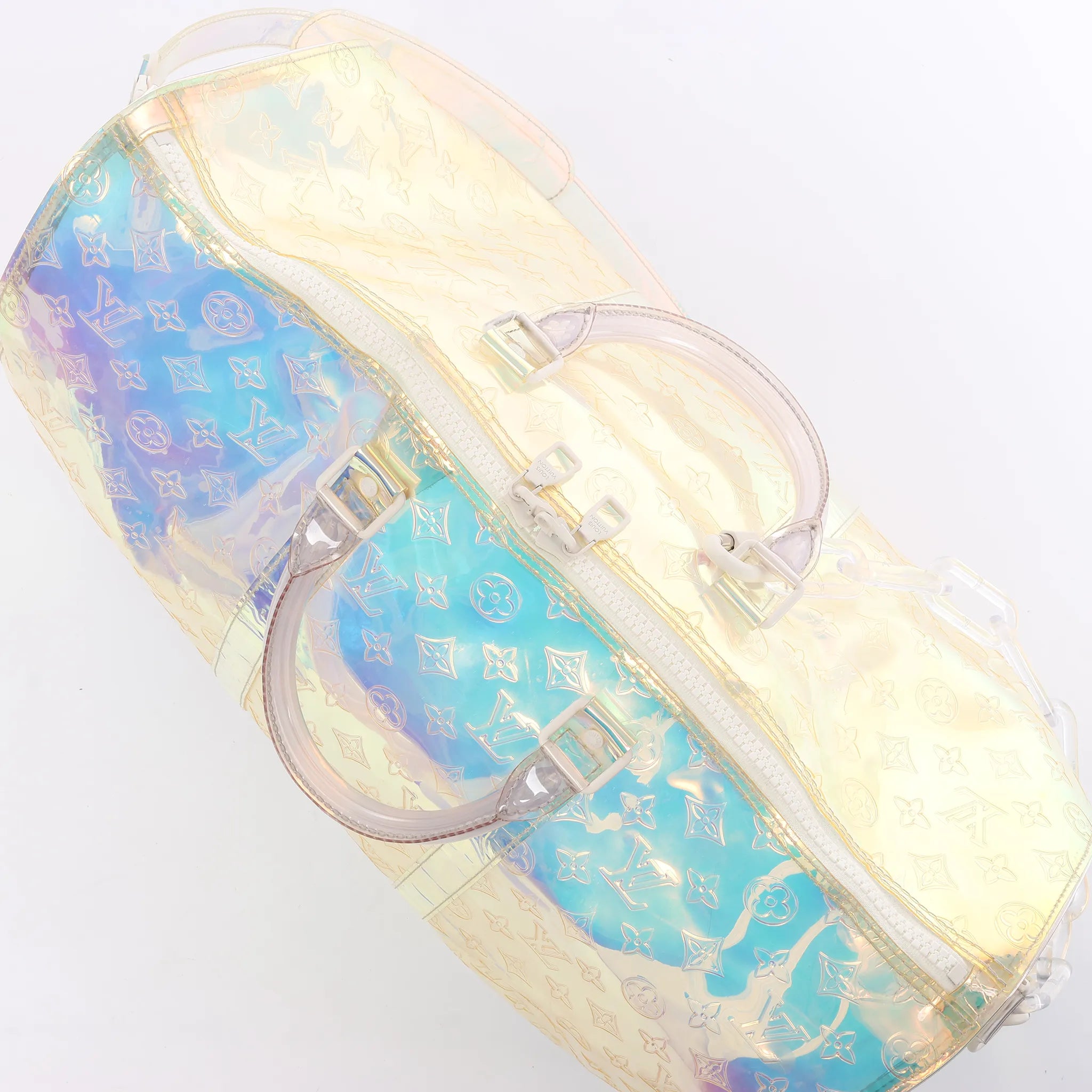 Louis Vuitton Keepall Bandoulière 50 Monogram Prism Bolsa de Viaje Multicolor M53271