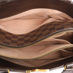 Louis Vuitton Kensington Bowling Damier Ebene 2Way Handbag in Brown N41505