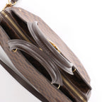Louis Vuitton Kensington Bowling Damier Ebene 2Way Handbag in Brown N41505