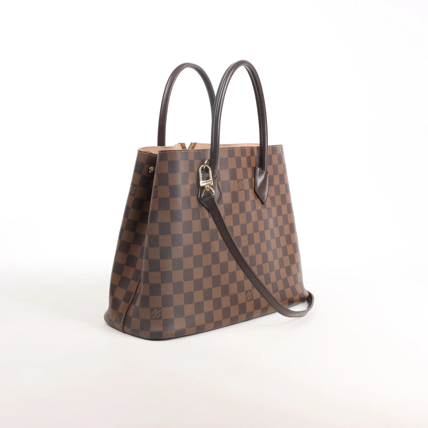 Louis Vuitton Kensington Damier Ebene 2Way Handtasche in Braun N41435