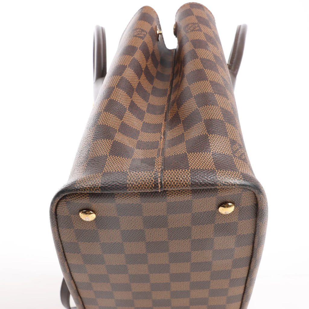 Louis Vuitton Kensington Damier Ebene 2Way Handbag in Brown N41435