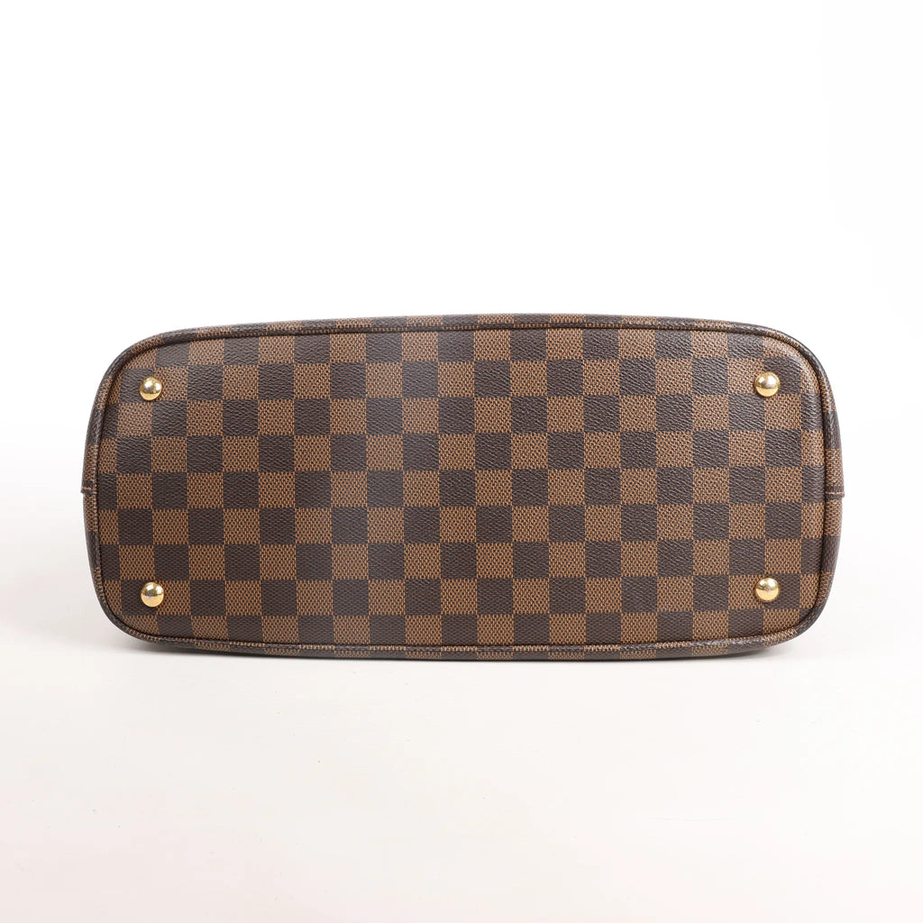 Louis Vuitton Kensington Damier Ebene 2Way Handbag in Brown N41435