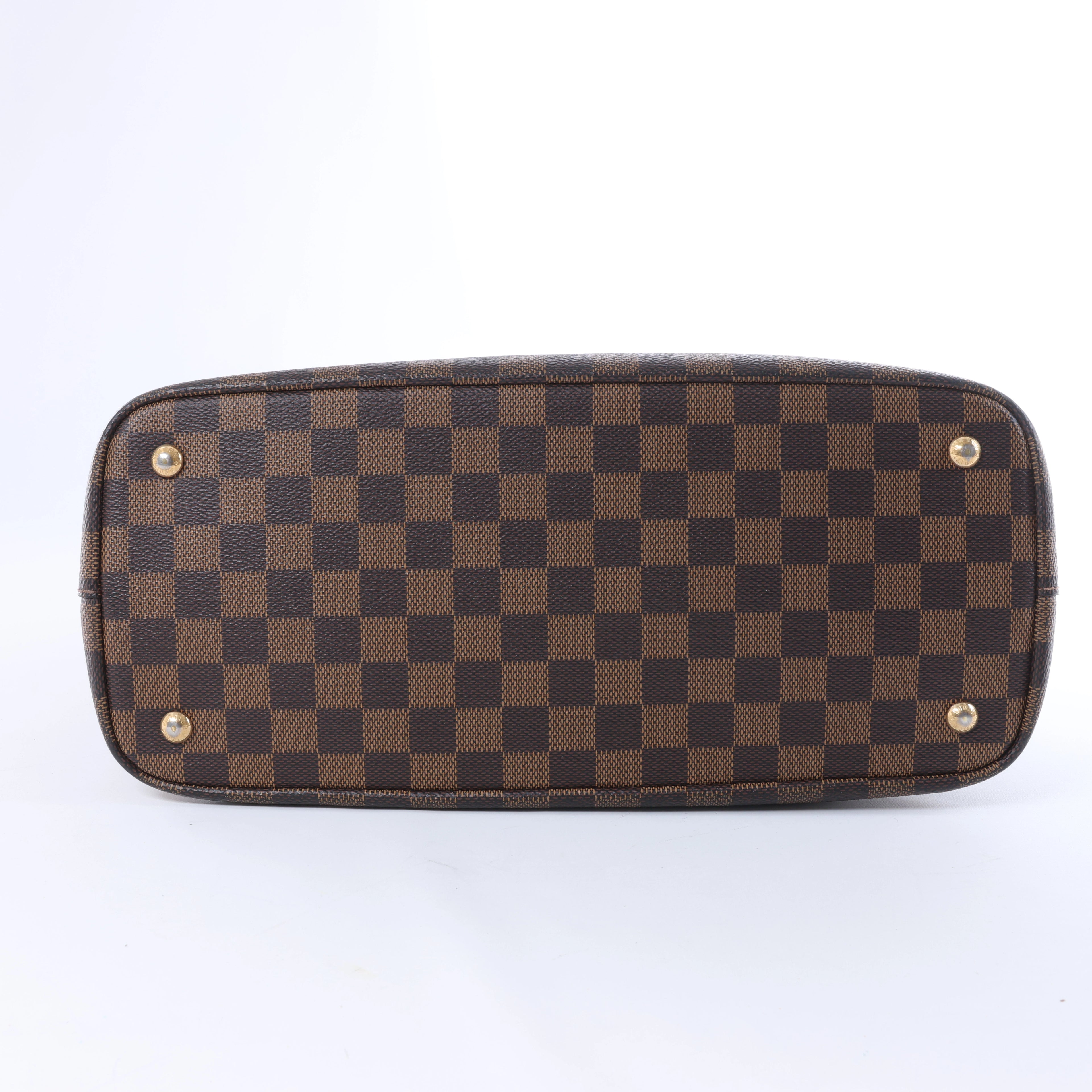 Louis Vuitton Kensington Damier Ebene 2Way Handbag in Brown N41435