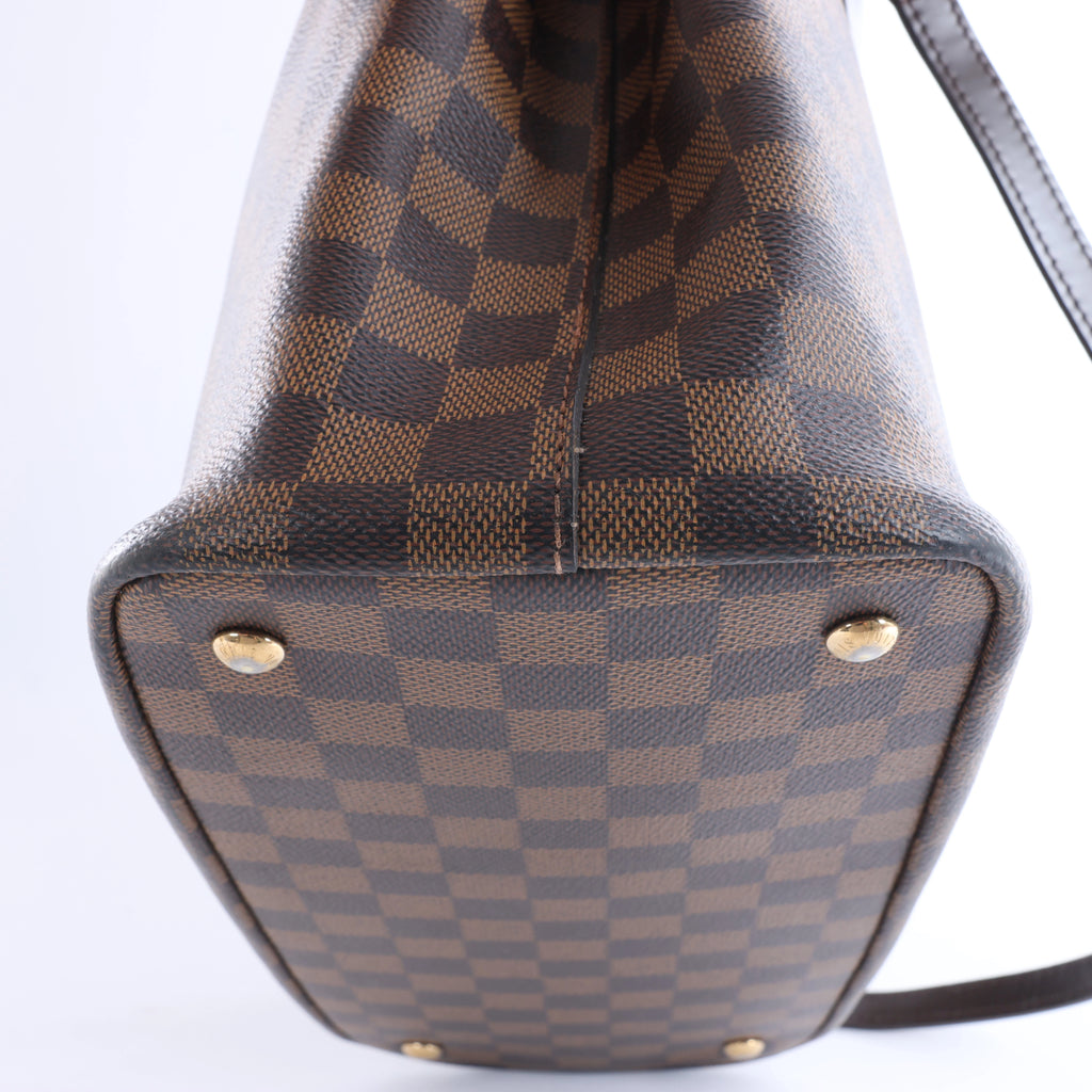 Louis Vuitton Kensington Damier Ebene 2Way Handbag in Brown N41435