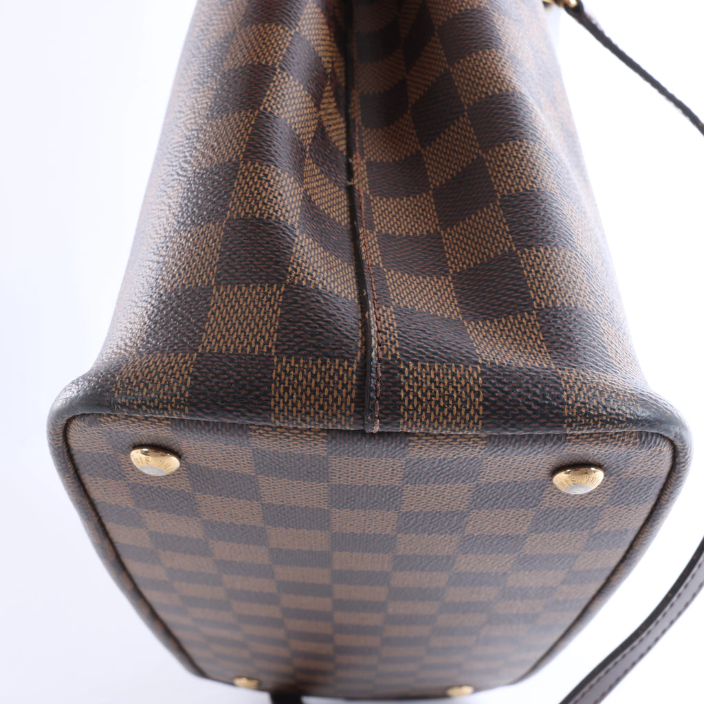 Louis Vuitton Kensington Damier Ebene 2Way Handbag in Brown N41435