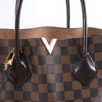 Louis Vuitton Kensington Damier Ebene 2Way Handbag in Brown N41435