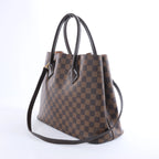 Louis Vuitton Kensington Damier Ebene 2Way Handbag in Brown N41435
