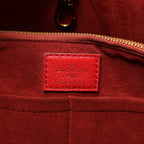 Louis Vuitton Kimono MM Monogram x Leather Shoulder Bag in Red x Brown M40459