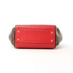 Louis Vuitton Kimono MM Monogram x Leather Shoulder Bag in Red x Brown M40459