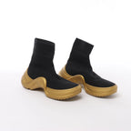 Louis Vuitton Archlight Sock High Top Sneaker Black × Gold CL1128, Size EU 41