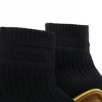 Louis Vuitton Archlight Sock High Top Sneaker Black × Gold CL1128, Size EU 41