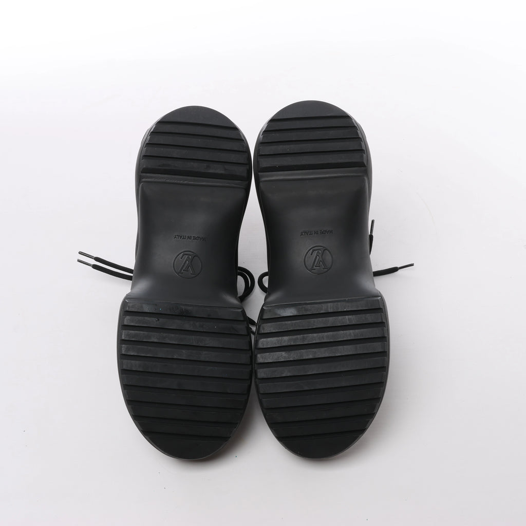 Louis Vuitton LV Archlight Monogram x Fabric Sneakers in Black × Brown GO0148, Size EU 40