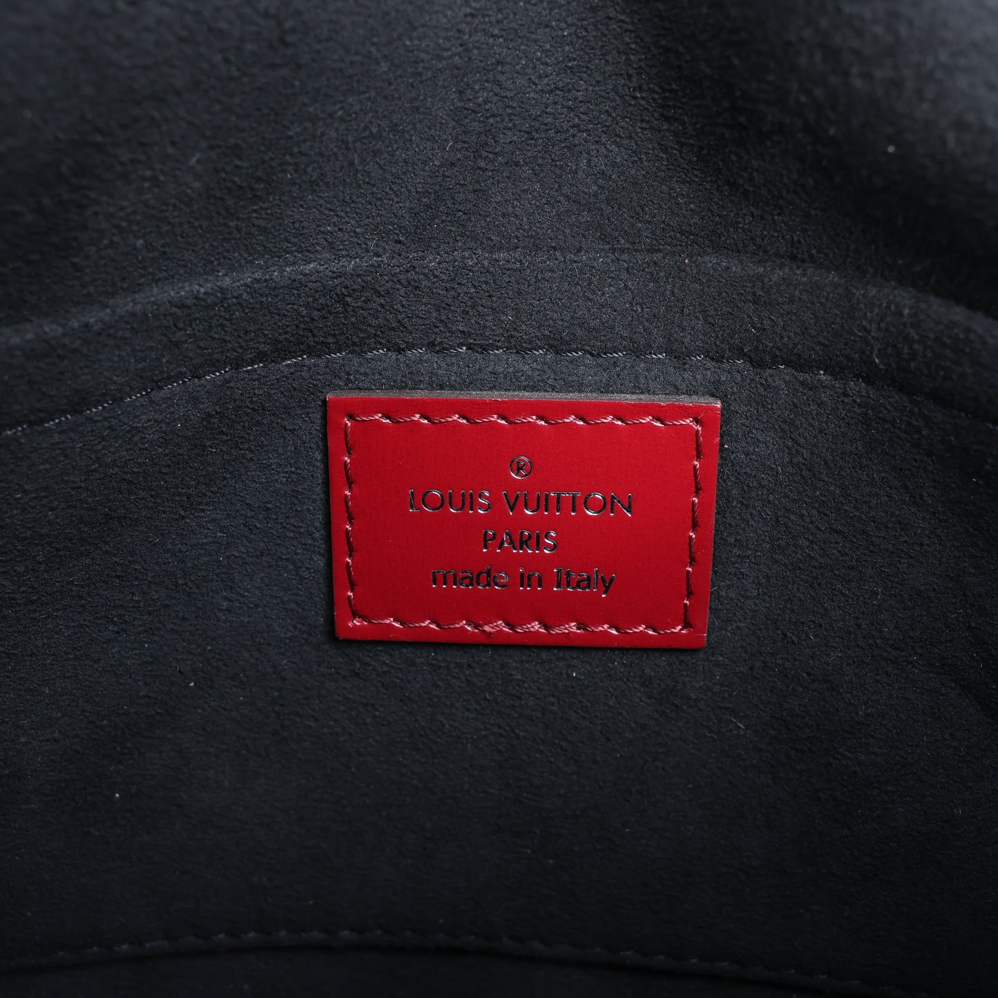 Louis Vuitton LV logo x Leather Tanblan Crossbody Bag in Red M55506