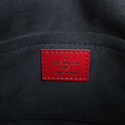 Louis Vuitton LV logo x Leather Tanblan Crossbody Bag in Red M55506