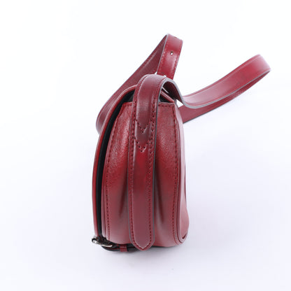 Louis Vuitton LV logo x Leather Tanblan Crossbody Bag in Red M55506