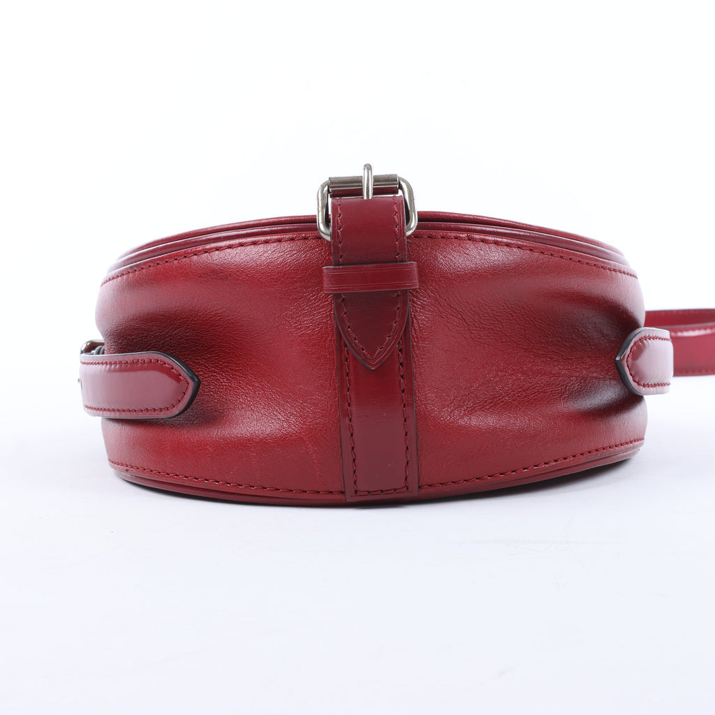 Louis Vuitton LV logo x Leather Tanblan Crossbody Bag in Red M55506
