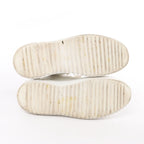 Louis Vuitton Leather Monogram Time Out Sneakers in White, Size 38 EU