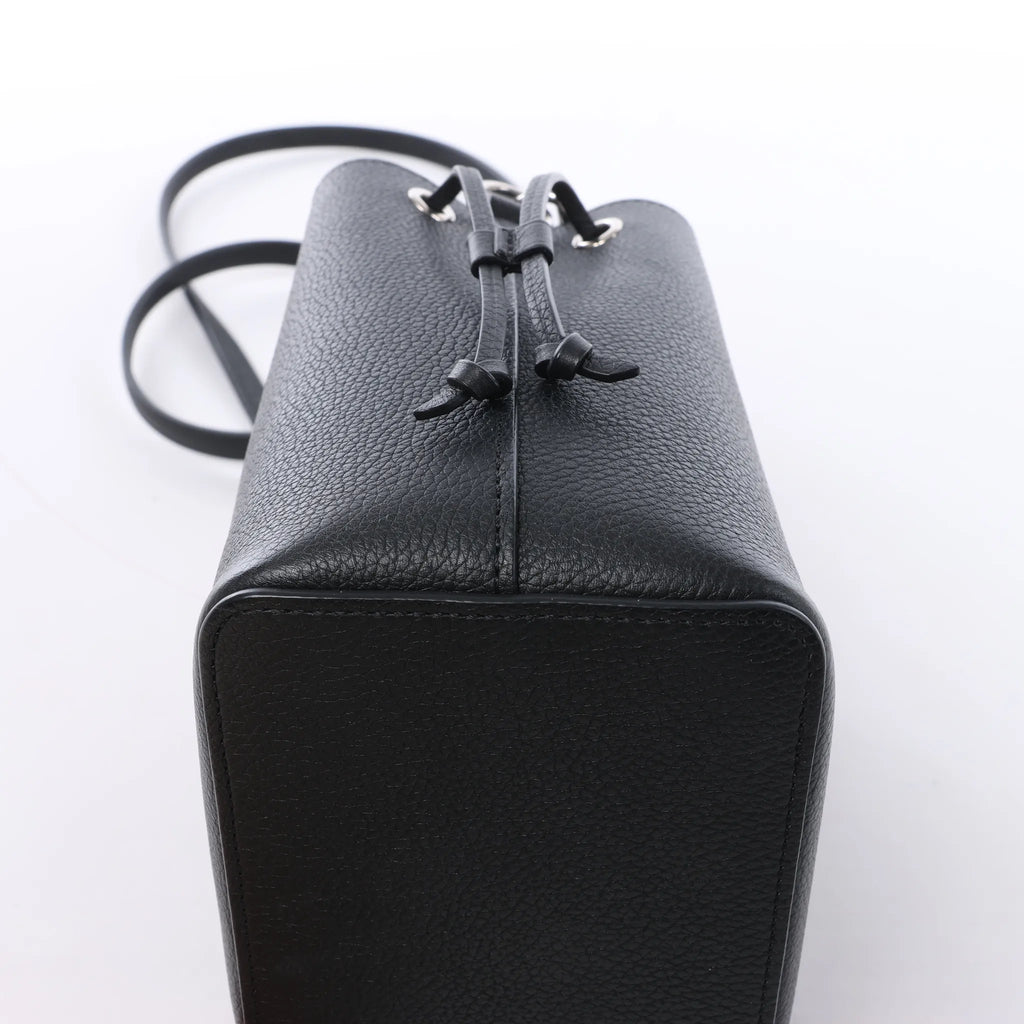 Louis Vuitton LockMe Shoulder Bag in Black