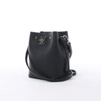Louis Vuitton LockMe Shoulder Bag in Black