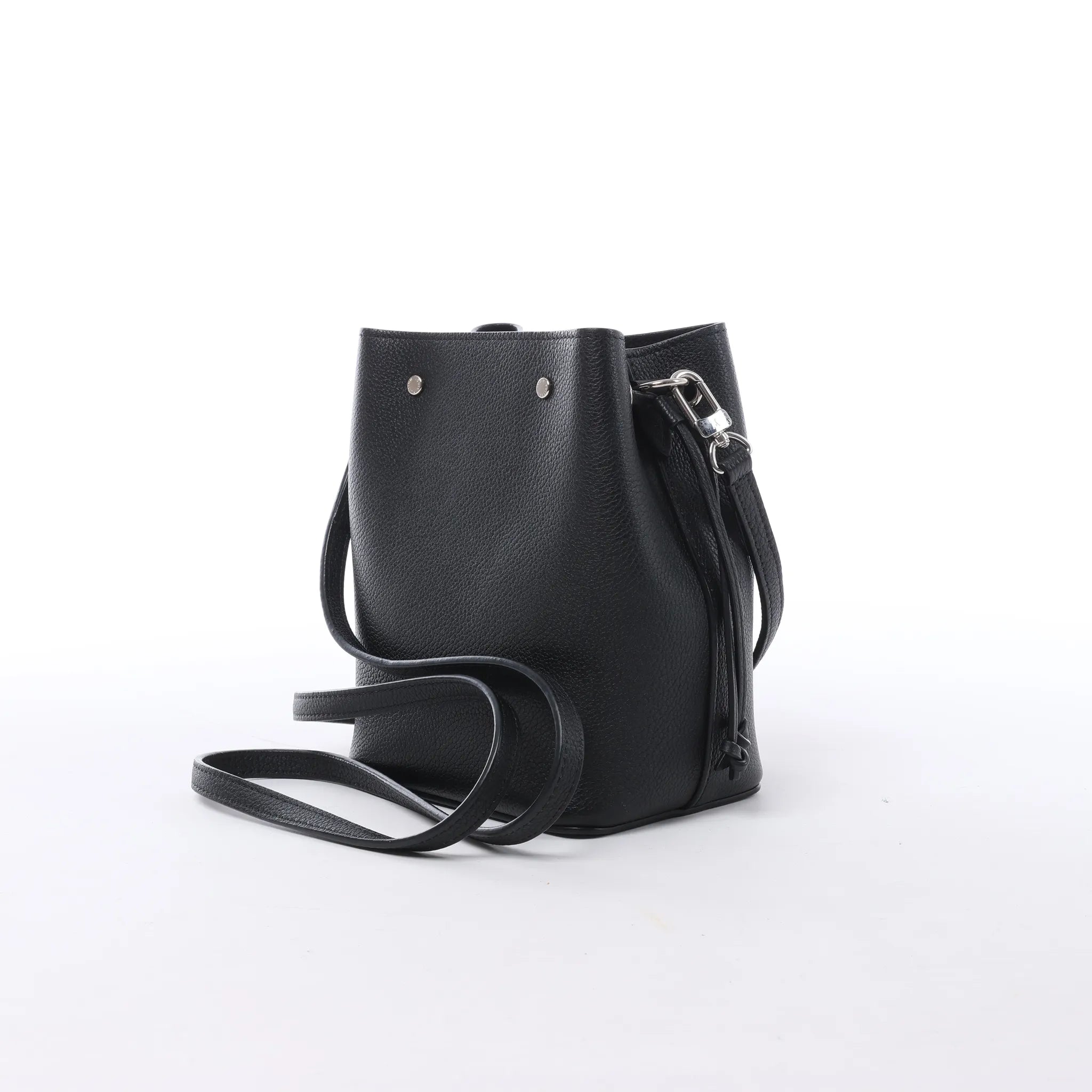 Louis Vuitton LockMe Shoulder Bag in Black