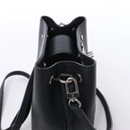 Louis Vuitton LockMe Shoulder Bag in Black