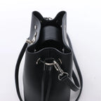 Louis Vuitton LockMe Shoulder Bag in Black