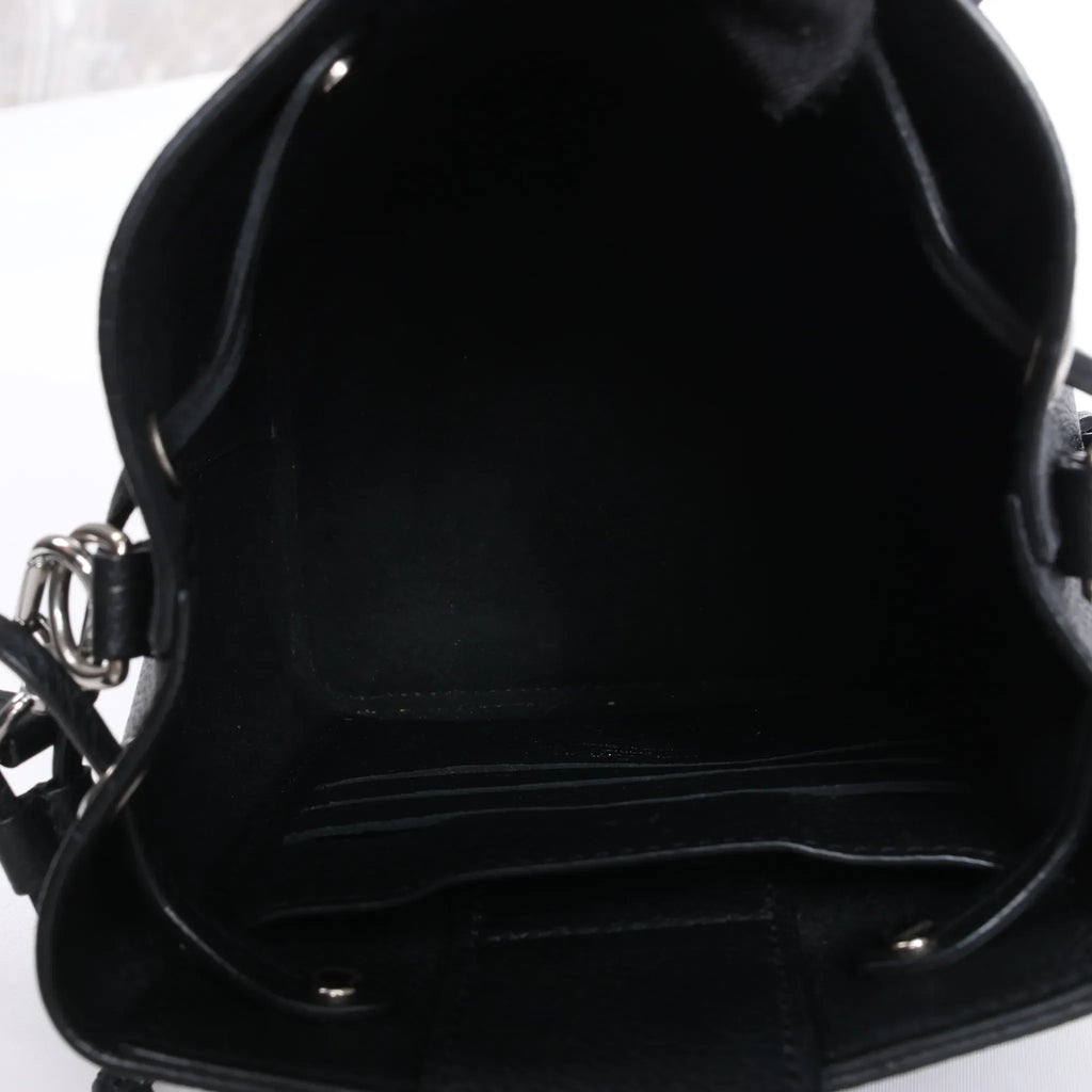 Louis Vuitton LockMe Shoulder Bag in Black