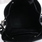 Louis Vuitton LockMe Shoulder Bag in Black