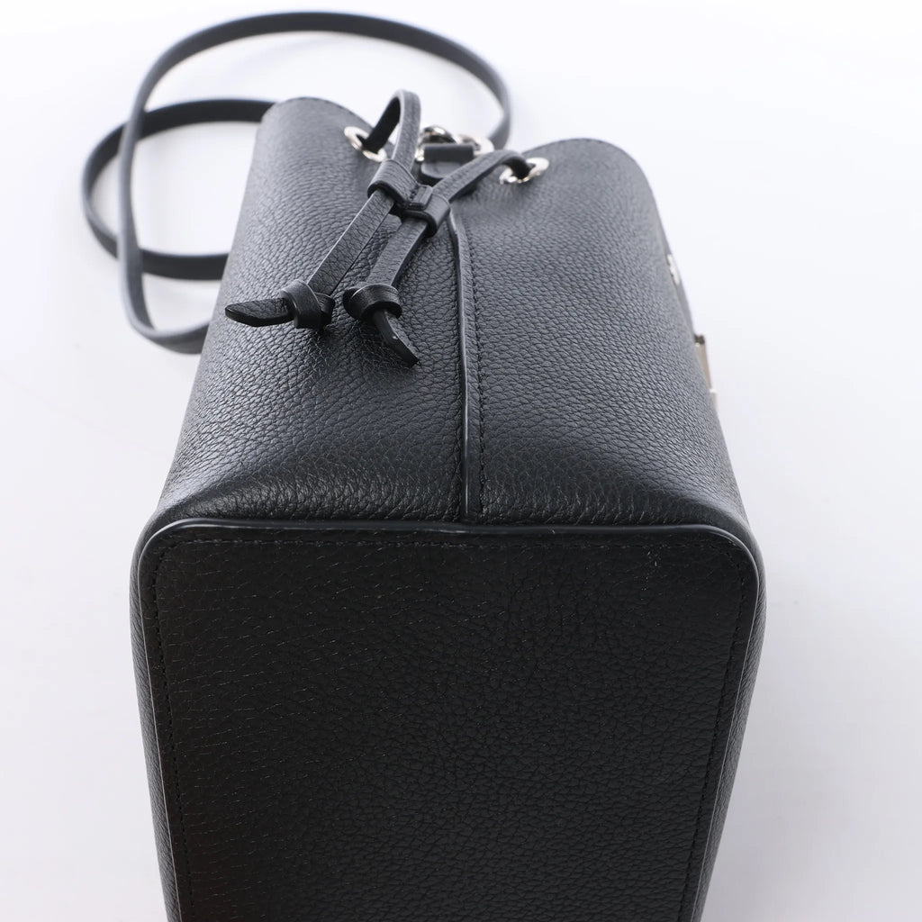 Louis Vuitton LockMe Shoulder Bag in Black