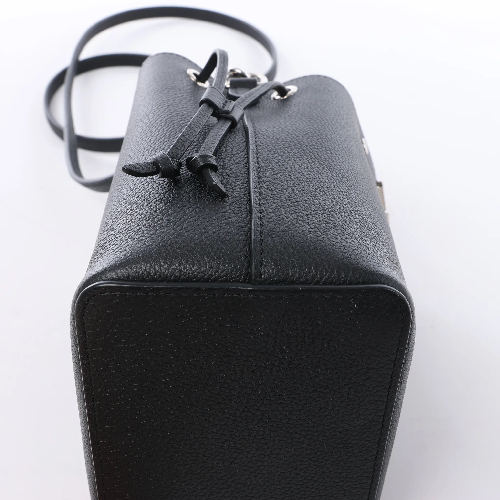 Louis Vuitton LockMe Shoulder Bag in Black