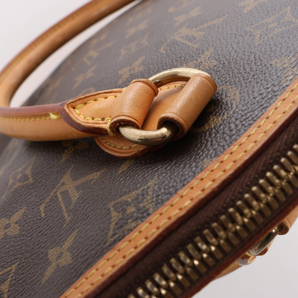 Bolso de hombro Louis Vuitton Lockit Verticals MM Monogram Désil en azul marino M93842