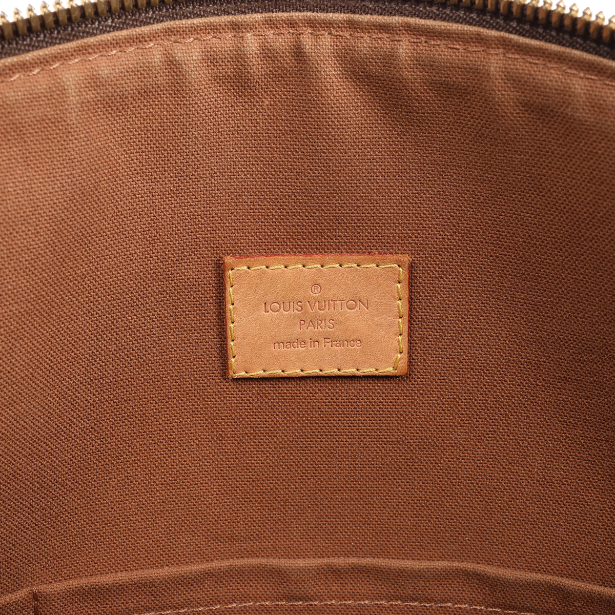 Bolso de hombro Louis Vuitton Lockit Verticals MM Monogram Désil en azul marino M93842