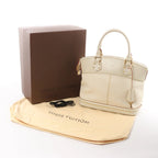 Louis Vuitton Lockit PM Suhali Handbag in White M91887