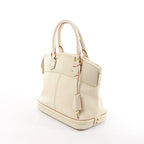 Louis Vuitton Lockit PM Suhali Handbag in White M91887