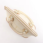 Louis Vuitton Lockit PM Suhali Handbag in White M91887