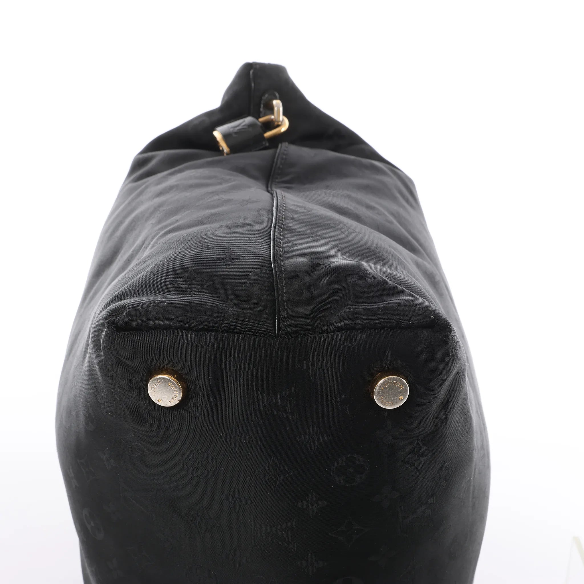 Louis Vuitton Lockit Verticals MM Monogram Désil Shoulder Bag in Navy Blue M93842