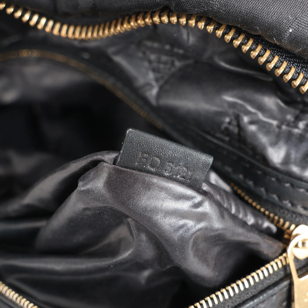 Louis Vuitton Lockit Verticals MM Monogram Désil Shoulder Bag in Navy Blue M93842