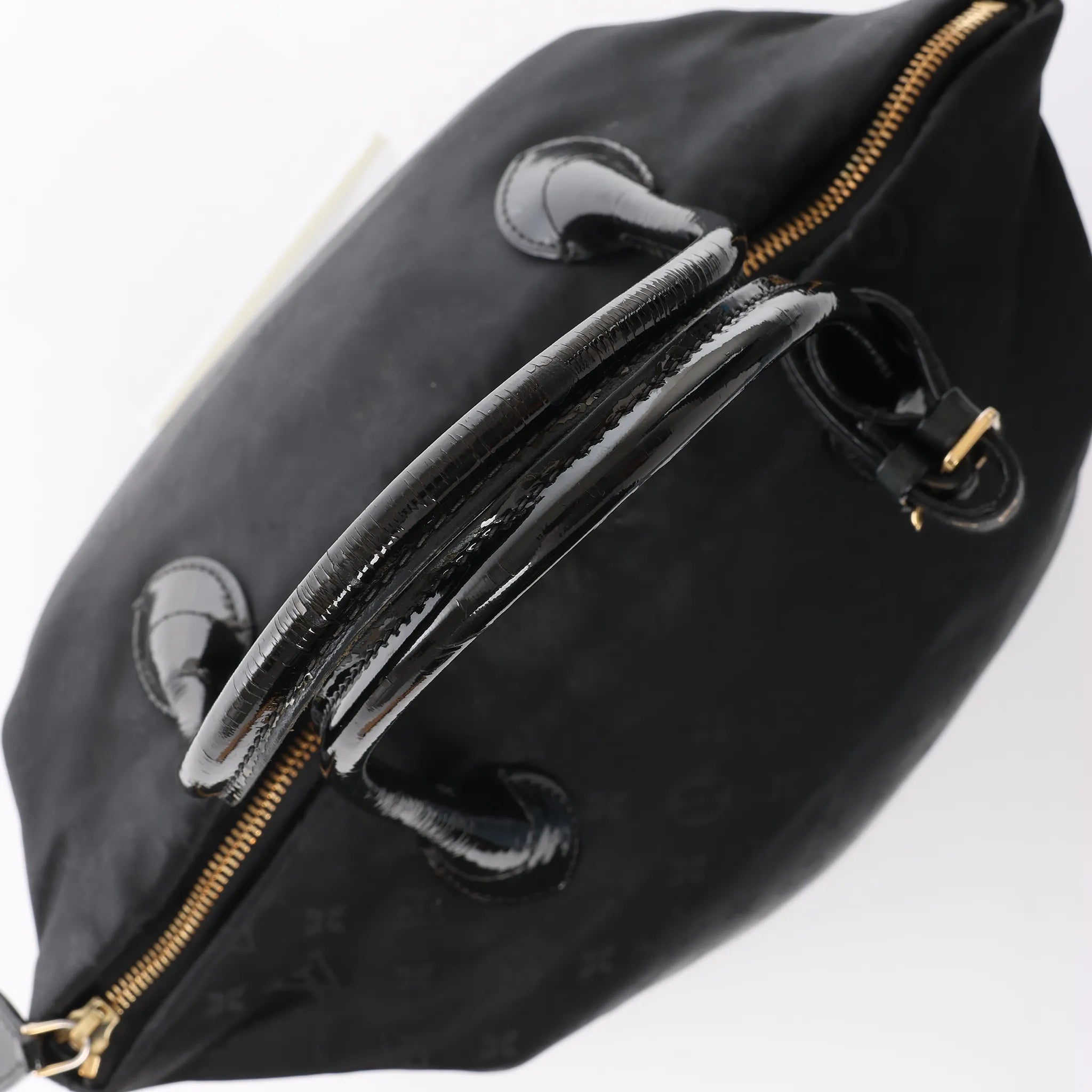 Louis Vuitton Lockit Verticals MM Monogram Désil Shoulder Bag in Navy Blue M93842